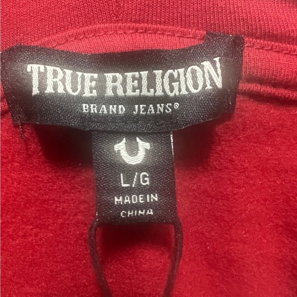 TRUE RELIGION, LARGE, ZIP UP HOODIE. NWT - Picture 2 of 11